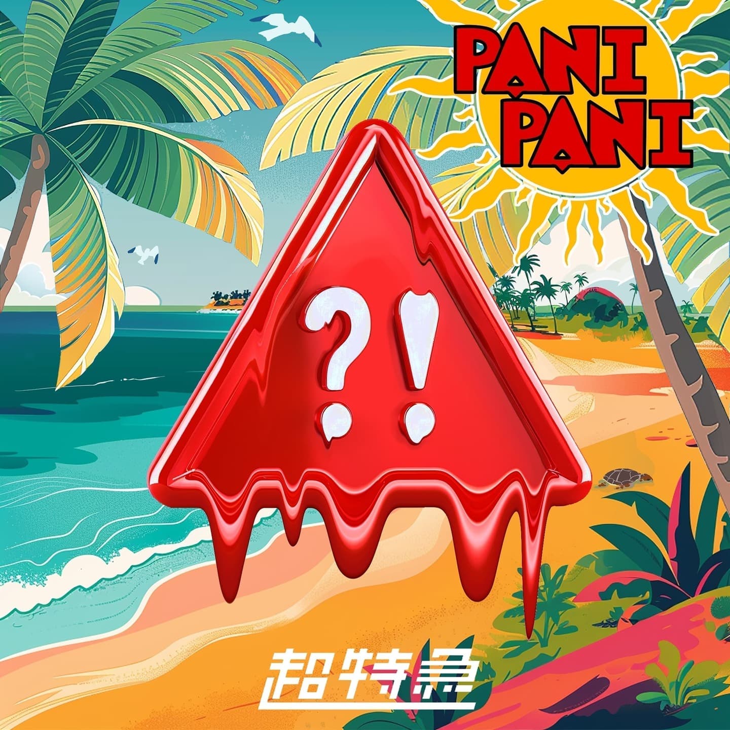 超特急様 「panipani」ジャケットデザイン